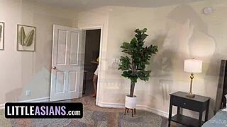 phoebe kalib gets bent over, spit roasted in 3some, then swallows cum off sushi