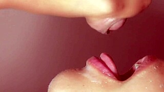 japanese beauty deepthroats uncensored cock closeup