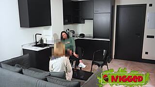 stunning latina babybell killer ass fucks black delivery cock doggystyle