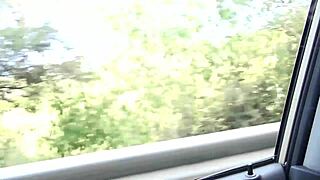 amateur couple goes wild, fucking hard outdoors in the forest on homemade tape