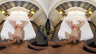 little rory knox stretched by monster bbc in vr fun