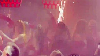 pornstar vixen x strips thong teasingly dances clothes ripped off stage
