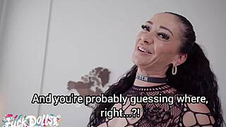 Brazilian busty milf Morgan endures rough deepthroat ass fisting pee swallows cum