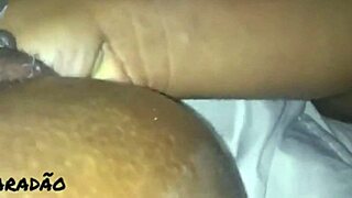 i shove my hand deep into her big black pussy roughly