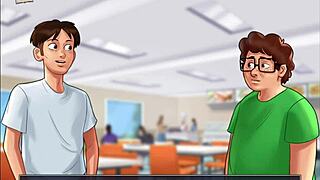 summertime saga's thrilling chapter 141 adventure unfolds