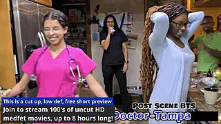 Dr tampa's student interns bring giggles backstage