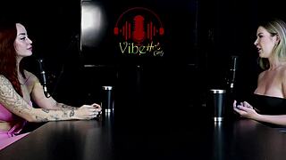milena moreau's naughty interview full of toys and teasing