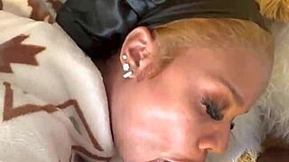 RENITY LOVE GAGS ON MASSIVE BBC BEFORE SWALLOWING EVERY DROP