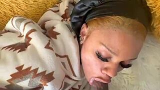 RENITY LOVE GAGS ON MASSIVE BBC BEFORE SWALLOWING EVERY DROP