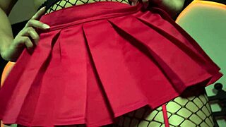 Jerk Off to Latina Astarioth's Fishnet Miniskirt Femdom Edging JOI - No Cumming Allowed!