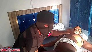 perfect ass shaking from intense fingering makes this ebony bbw moan loud
