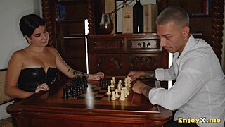 i love valkiria lapiedra's tight ass plowed on chess table hd
