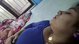 Young Wife's First Anal Slammed Deep at Home with Hubby's Monster Cock