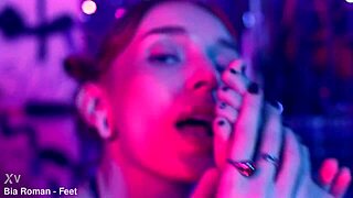 tiny feet beg for worship in teasing tickle domination