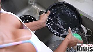 brazilian milf with huge tits rides you desperately in taboo heat