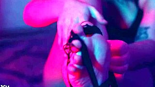 tiny feet beg for worship in teasing tickle domination