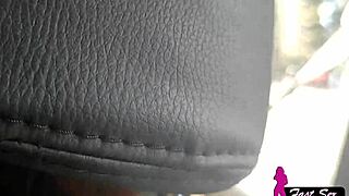 flashing ass on street leads to car suck session