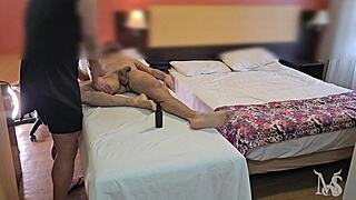 Intense massage assfucking big cock anal