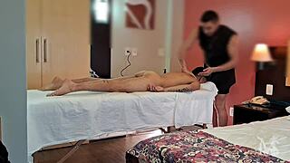 Intense massage assfucking big cock anal