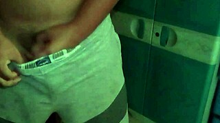 hey handsome asian boy here stroking my cock solo till i explode in creampie