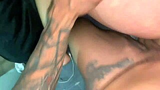 intense rough anal with deep screaming pussy riding