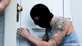 Burglar adult videos - intruder masks and tools in erotic movies