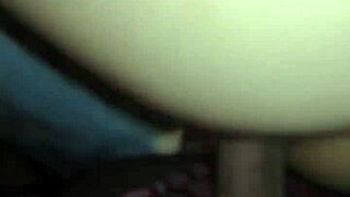 Colombian bride stuffs dildo deep while big tits bounce wildly