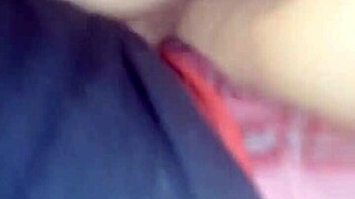 Colombian bride stuffs dildo deep while big tits bounce wildly