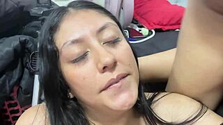 Trio fucks her pussy in stockings intrigue