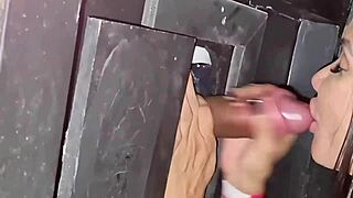 naughty milf at gloryhole swingers: ready for more cocks?