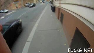 Naive teen gets group pounded on hidden cam
