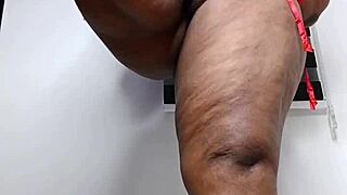 Does Mara Exotic's Fat Ebony Ass Tease Lead to Wild Masturbation?