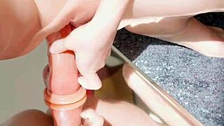 multiple orgasms dildo pounding mirror clit vibrator