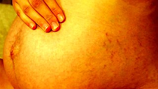 Indian Pregnant Amateur Vibrates Pussy to Intense Orgasm