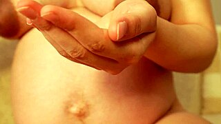 Indian Pregnant Amateur Vibrates Pussy to Intense Orgasm