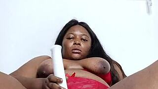 Does Mara Exotic's Fat Ebony Ass Tease Lead to Wild Masturbation?