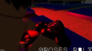 roblox gymnast flips into acrobatic sex frenzy!