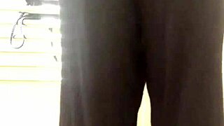 Farting wildly cute teen blasts in tight yoga pants during stretch!