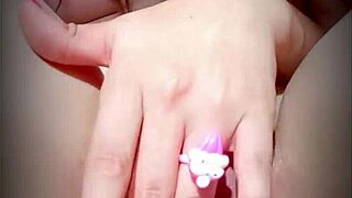 Nympho babe sends steamy wet pussy video by mistake