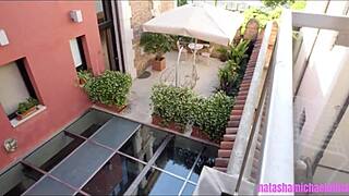Hotwife venice blowjobs deepthroat sloppy on huge cocks vacation part 2