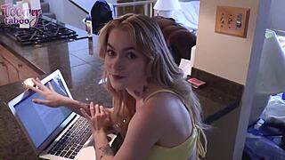 Seth Brogan pounds Sage Fox cheating wildly