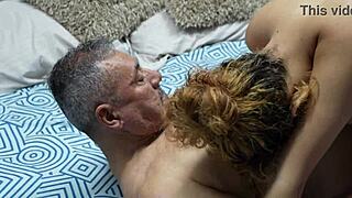 Stepfather seduced by her perfect juicy ass and huge natural tits!