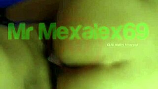 damn, this horny mexican teen with big ass loves getting bent over and pounded hard