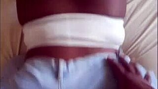 Big ass ebony bent over for monster black cock backshots?