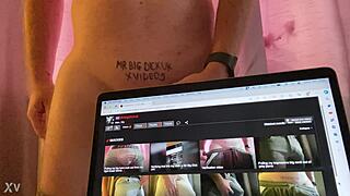 Huge British monster cock verification display