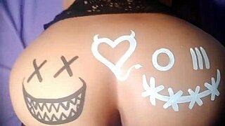 livia artes strips nude showing off her sexy latina ass and curves!
