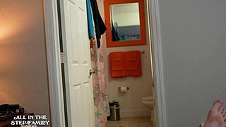 i got so horny from her bikini on vacation she helped me cum