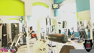 Post-workout gym stars kitchen big cock ass pounding cumshots