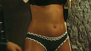 sensual lesbian slave moans loud from fingering and kisses