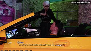 Isn't Zoey's perfect body built for car anal 4some?